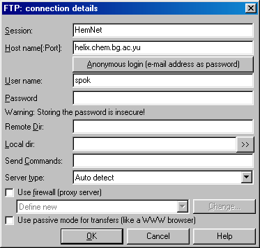 Windows Commander FTP, 2